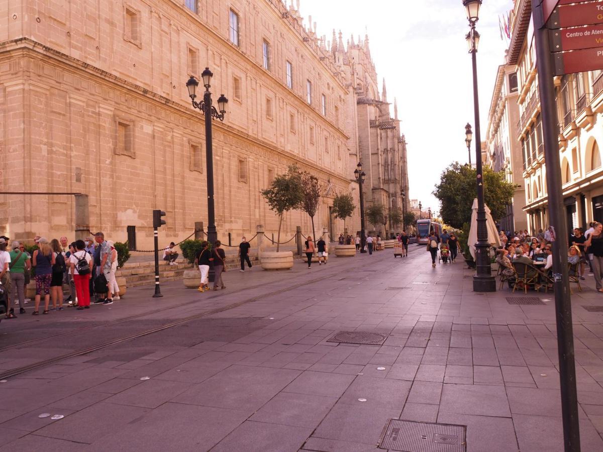 דירות סביליה Jimios Alcazar Catedral מראה חיצוני תמונה